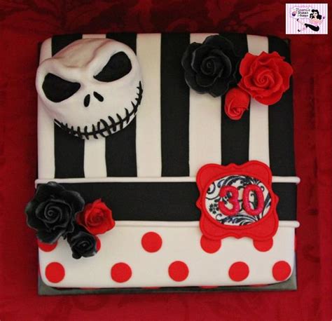 Jack The Skeleton Decorated Cake By Naomis Shaken And Cakesdecor