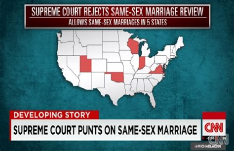 Supreme Court Decision To Allow Same Sex Marriage In Five States Complex