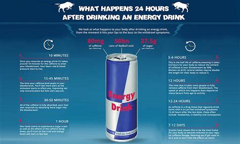 what happens to your body 24 hours after drinking red bull daily mail online