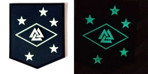 Glow In The Dark Pvc Patches Custom Patches Sienna Pacific