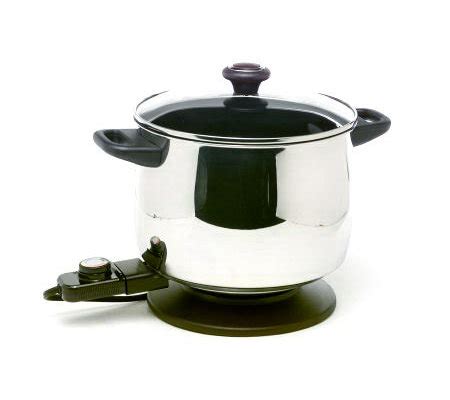 They can also be used for making soups, cooking turn your backyard grill into an outdoor kitchen with grill cookware. cooksessentials Stainless Steel 8 Qt. Non-Stick Electric ...