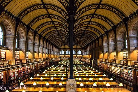 Aller Travailler à La Bibliothèque Saint Geneviève Places To Visit