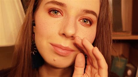 Asmr Close Up Whisper Ramble Face Touching And Hand Movements For Sleep And Relaxation Youtube