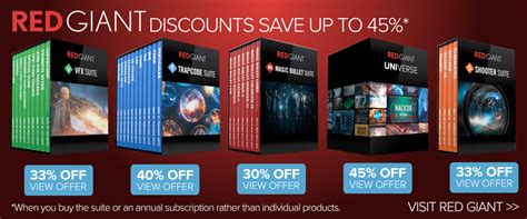 Discount automatically applied in cart. Red Giant Promo Code & Coupons April 2021