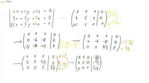 Bettermarks ist in vier sprachen. 07 Lineare Gleichungssysteme in Matrix-Schreibweise - Teil ...