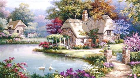 Cottage Garden Wallpapers Top Free Cottage Garden Backgrounds