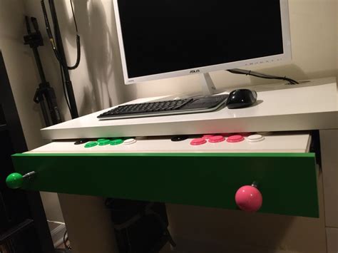 What do you think of ikea and asus's partnership? MICKE Computer Desk Arcade Stick Hack - IKEA Hackers