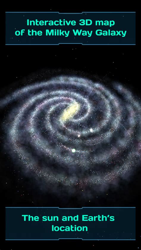 Interactive 3d Map Of The Milky Way Galaxy Galaxy Map Milky Way