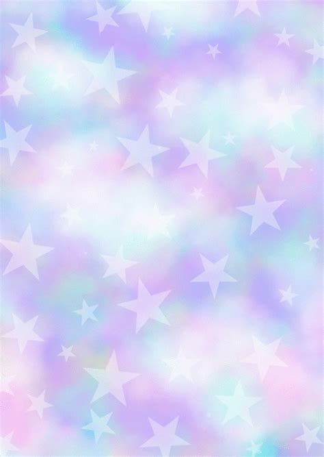 Moving Animation Background Pastel Stars 