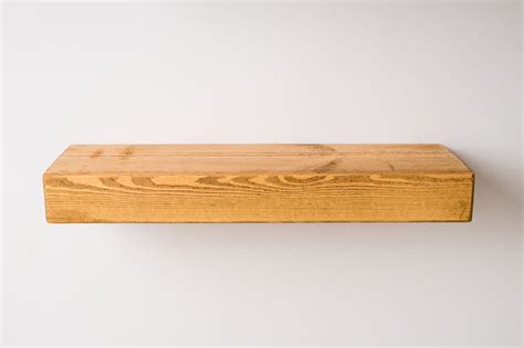 Super Chunky Rustic Wooden Floating Shelf 20cm X 7 5cm