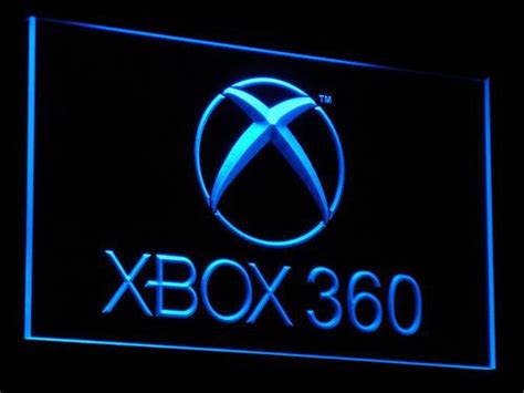 Xbox 360 Led Neon Sign Safespecial