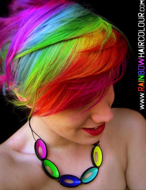 Rainbow Hair Art By Littlehippy On Deviantart