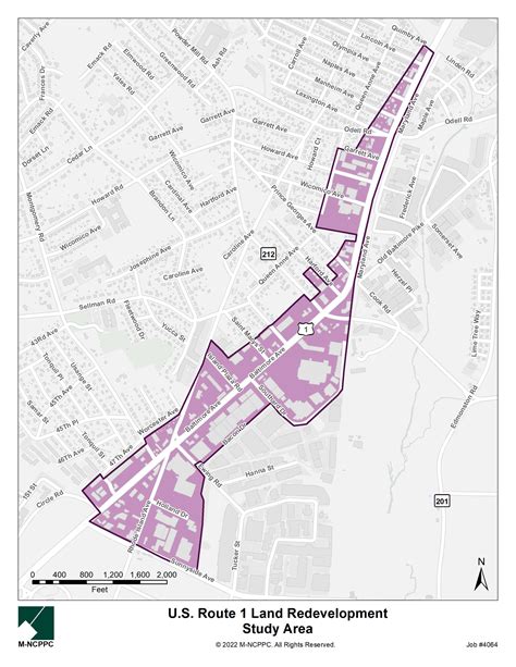 Route 1 Land Redevelopment Study Mncppc Md