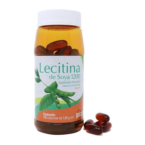 La lecitina de soja tiene propiedades y beneficios para el colesterol, el corazón y el cerebro. Lecitina De Soya Gelcaps C/100 Caps