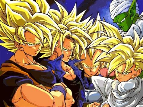 The Gang Dragon Ball Z Gt Wallpaper 16203902 Fanpop