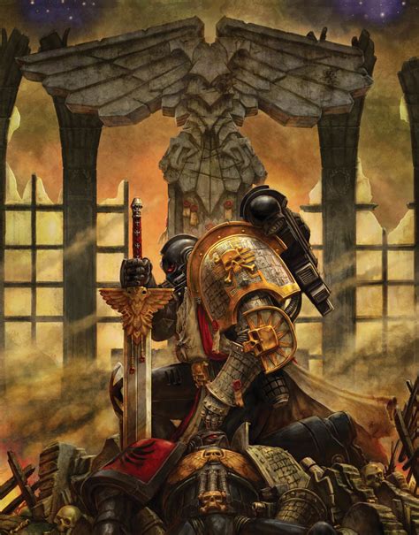 Warhammer 40k Artwork — Emperor Protects By