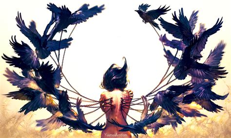 $7.00 $4.20 add to cart. women, Dark hair, Long hair, Back, Digital art, Birds ...