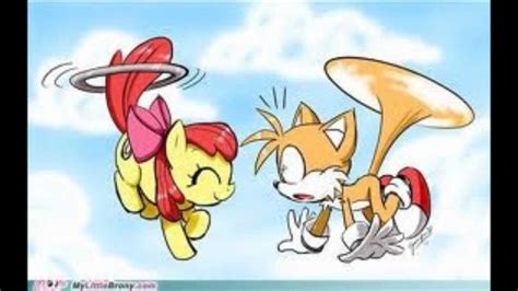 I am still very pissed off that no one has fixed the monstrosity that is changing sonic's arm color! Sonic and My Little Pony Mixed - YouTube
