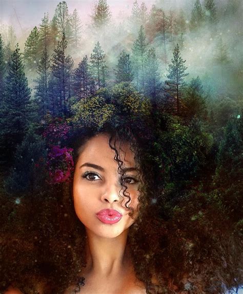 This Mystical Photo Series Is Proof That Natural Hair Is Magical