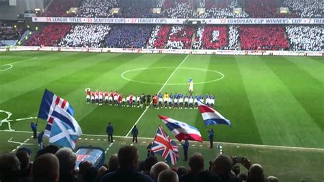 .deals from the rangers football club including rangers football kits from rangers direct. Rangers FC 140 Years Pre Match Atmosphere HD - YouTube