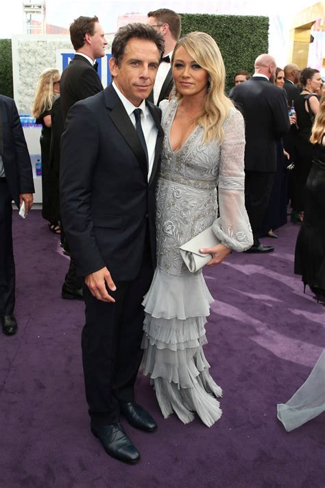 Ben Stiller And Christine Taylor Attend 2019 Emmys Together After