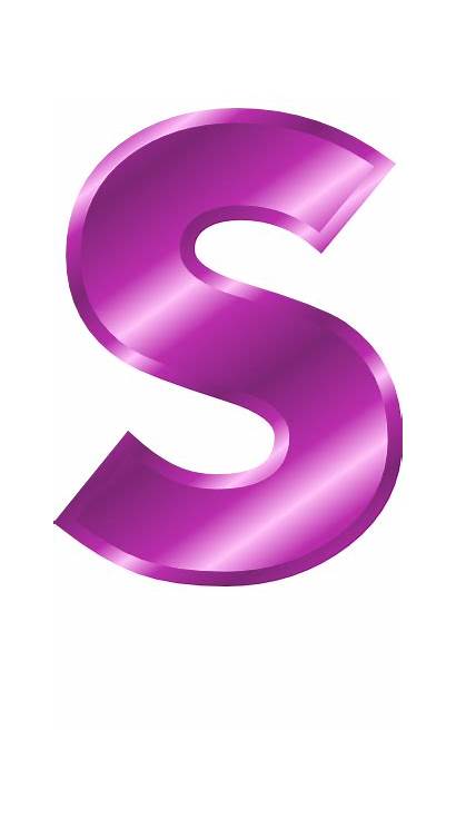 Letter Purple Metal Capitol Numbers Transparent Symbol