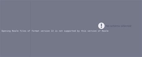 Browsing the realm database generated using Realm v10.8.0 fails · Issue