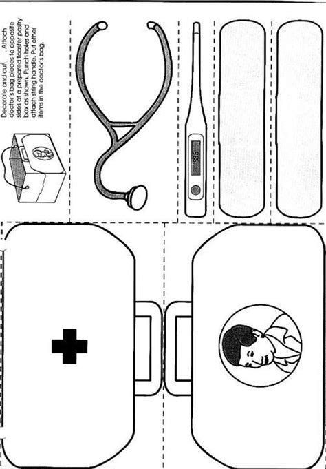 Doctor's bag 2/3 | Doktor, Okul öncesi, Okul