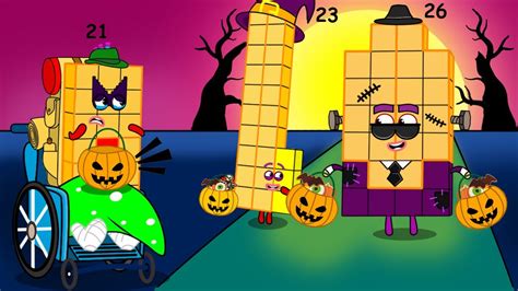 Its Halloween Night Nb 26 23 Go To Trick Or Treating Numberblocks