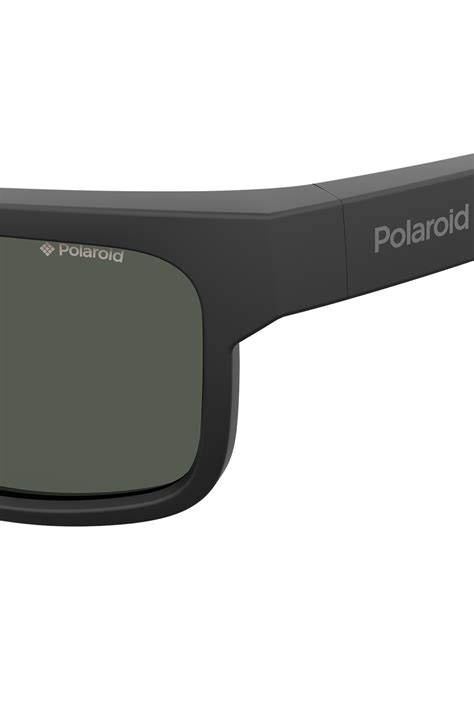 polaroid polarizált szögletes napszemüveg fekete 59 17 140 standard emag hu
