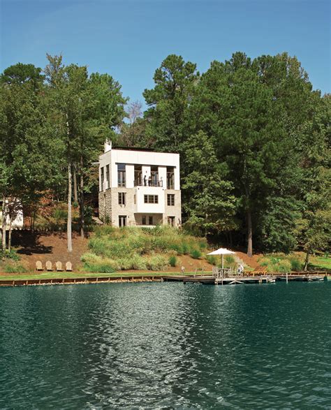 This Three Story Lake Oconee Home Is A Contemporary Take On Lakefront