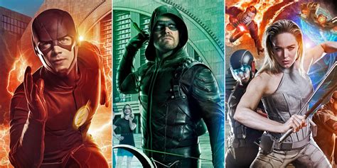 Arrow Flash And Legends Of Tomorrow Crossover Posters Tease Epic Team Up
