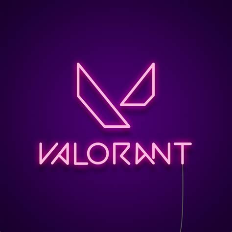 Valorant Logo Rainbow