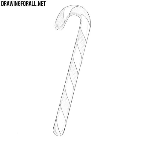 Candy Cane Drawing Ideas