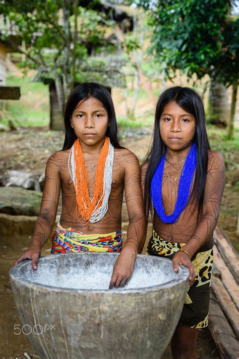 Embera Girls By Michael Huntley 500px