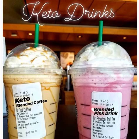 Keto Friendly Cold Drinks At Starbucks