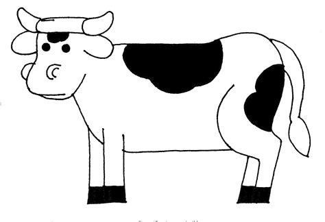 Outline Of Cow