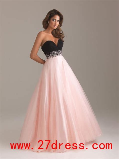 Cheap Prom Dresses Sexy Strapless Sweetheart Beaded Sheath Blue Pink
