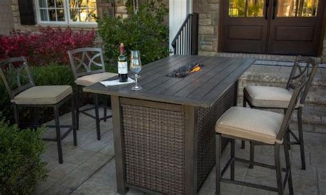 4 Party Photos Of My Favorite Bar Height Fire Pit Table Pub Set