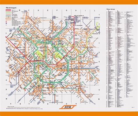 Milano Trasporti Atm Presenta La Nuova Mappa Della Metropolitana