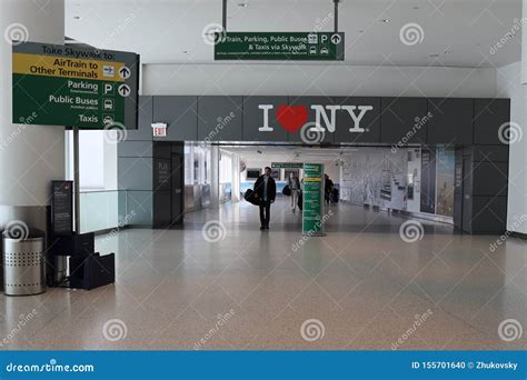 Jetblue Terminal 5 At John F Kennedy International Airport In New York