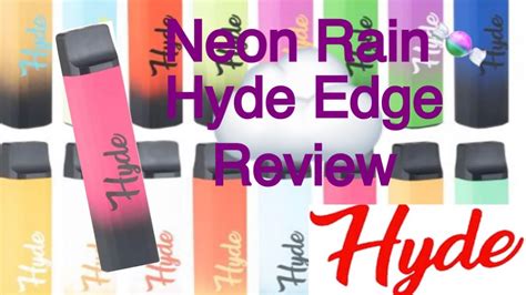 We did not find results for: Hyde Edge review *new Neon Rain flavor*🌈 - YouTube