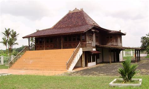 Rumah Adat Indonesia Rumah Limas Sumatera