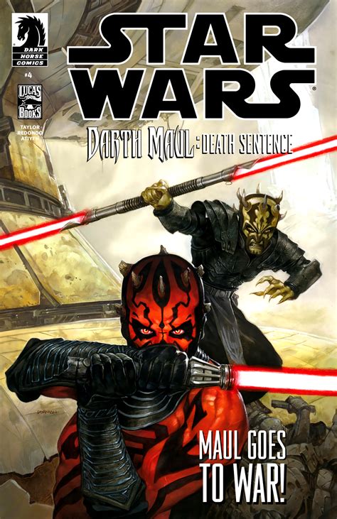 Read Online Star Wars Darth Maul Death Sentence Comic Issue 4