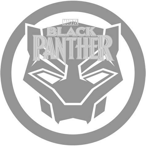 Black Panthers Movie Logo Free Transparent Clipart Clipartkey Gambaran