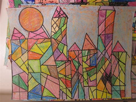 Paul Klee Castle And Sun Image Clipart