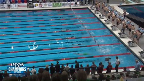 2018 Ihsaa Boys Swimming And Diving State Finals Ihsaa State Finals
