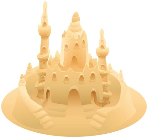 Beach Sand Castles Free Clip Art Png Images Creations Novelty