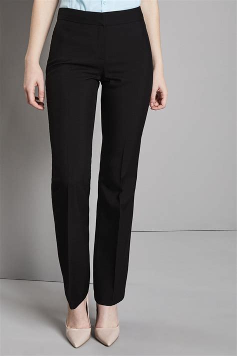 Womens Essentials Bootleg Trousers Black