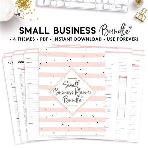 Small Business Planner Bundle World Of Printables